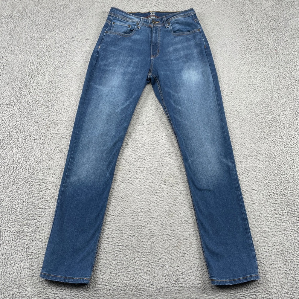 RYE Jeans Mens 31 Blue Marshall Slim Straight Denim Stretch Pants